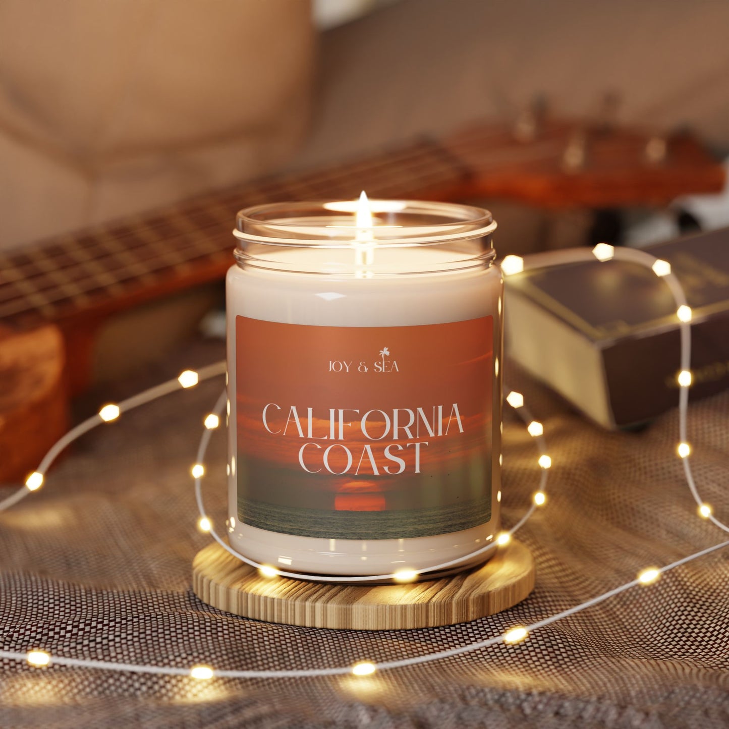 California Coast Sunset Soy Candle