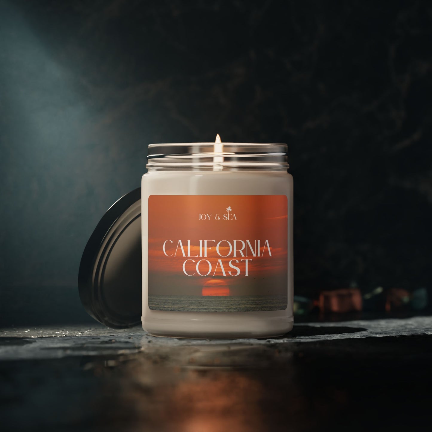 California Coast Sunset Soy Candle