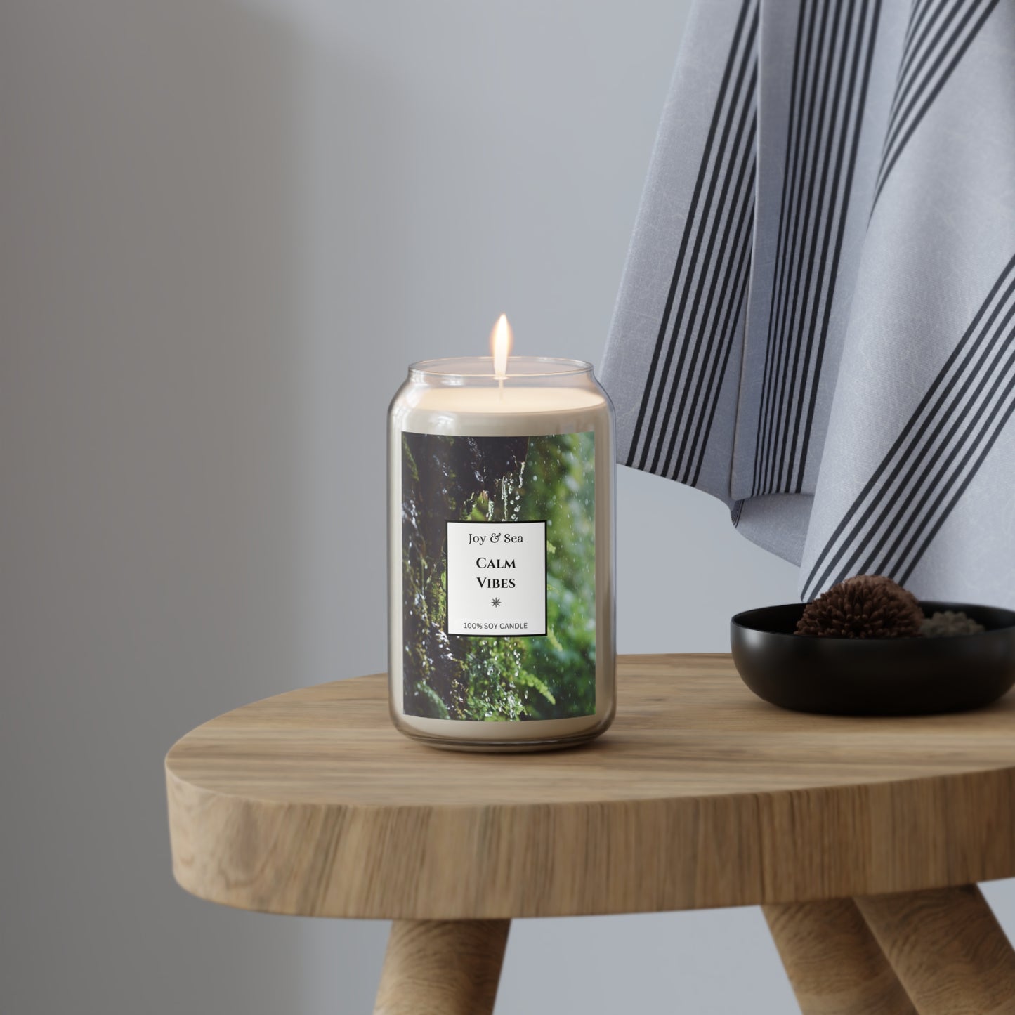 Calm Vibes Large Soy Candle