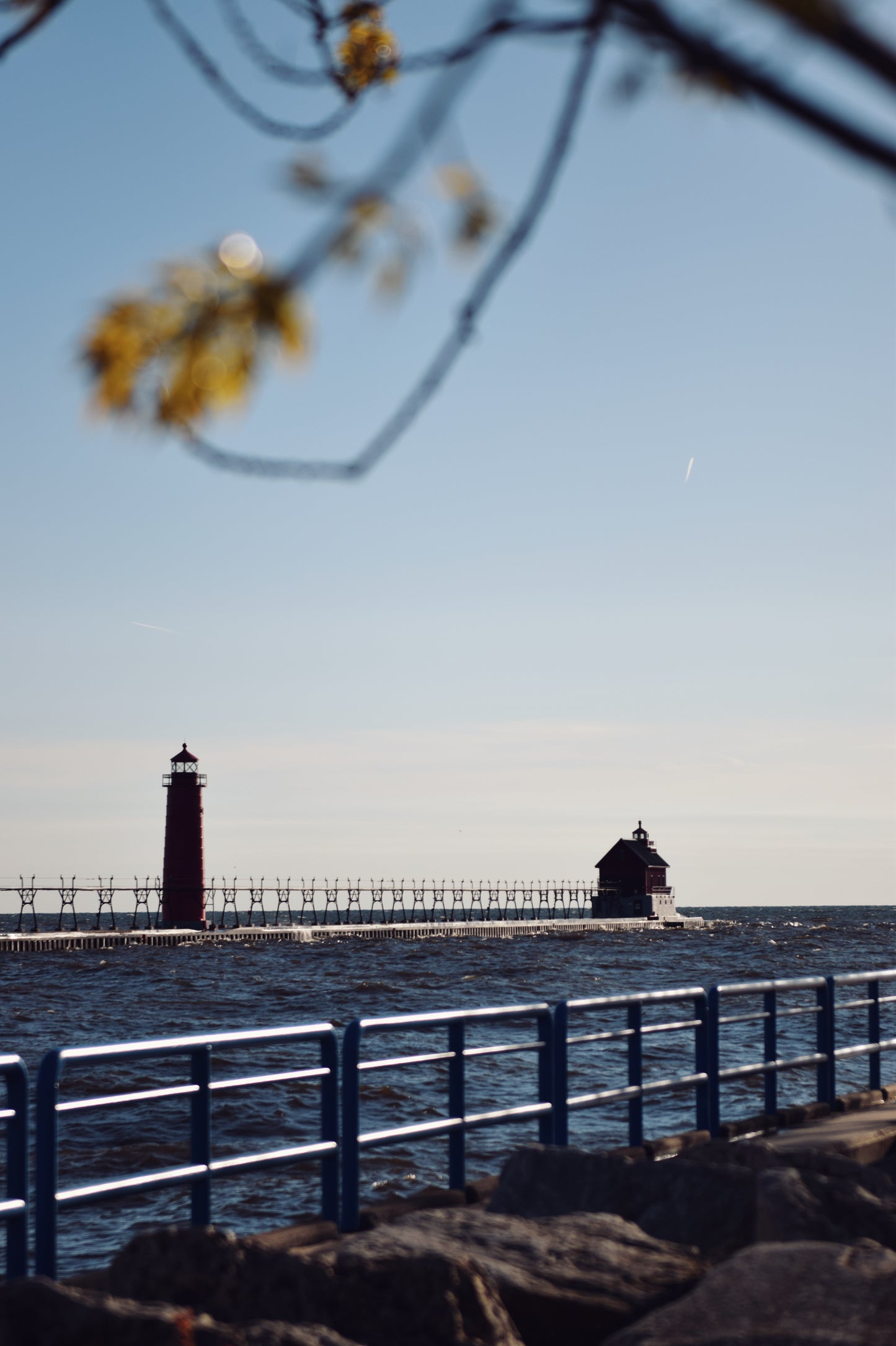 South Pierhead Lighthouses