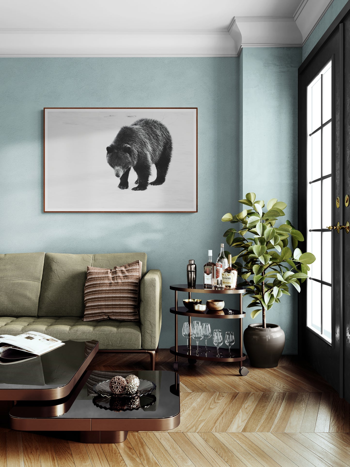 Wild Mountain Grizzly