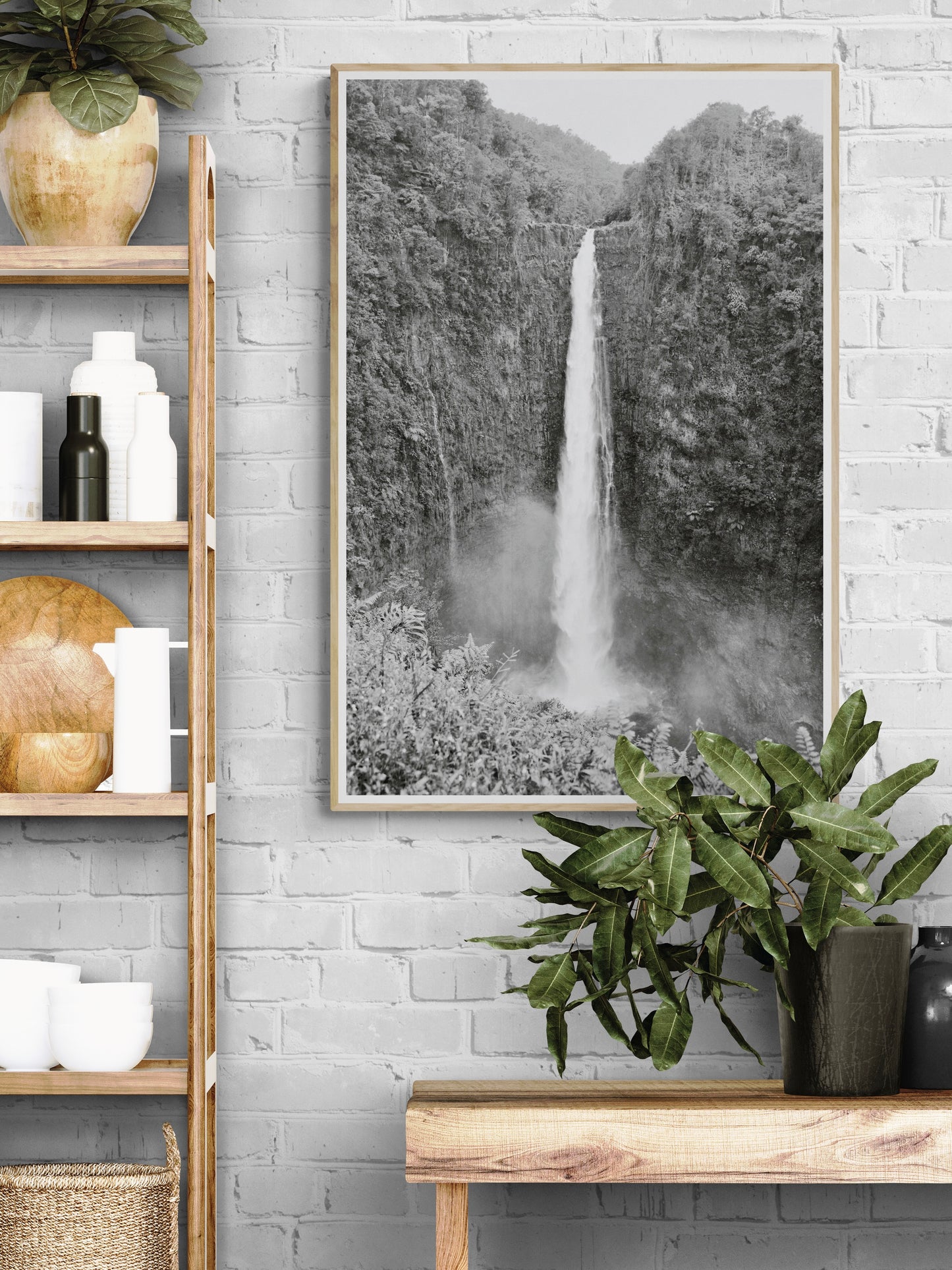 Tropical Waterfall