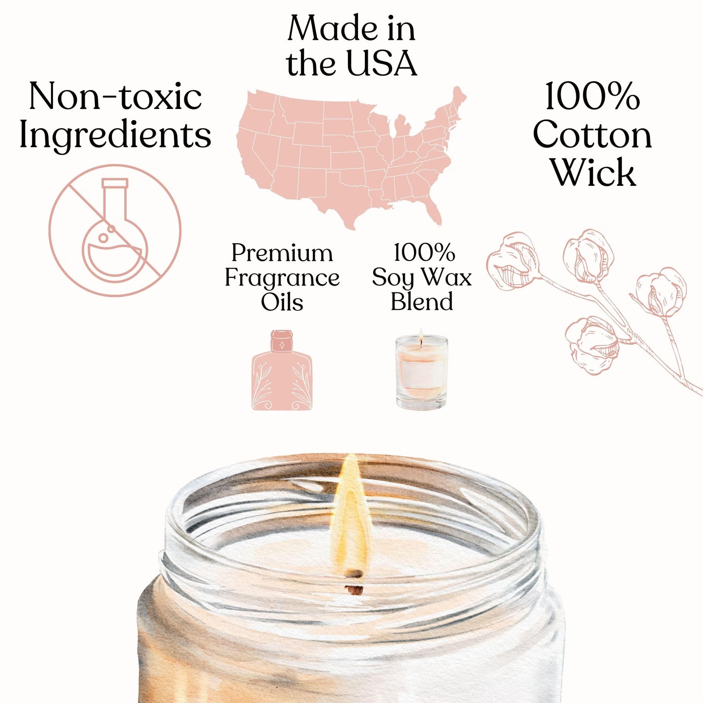 Bar Harbor Mist Soy Candle