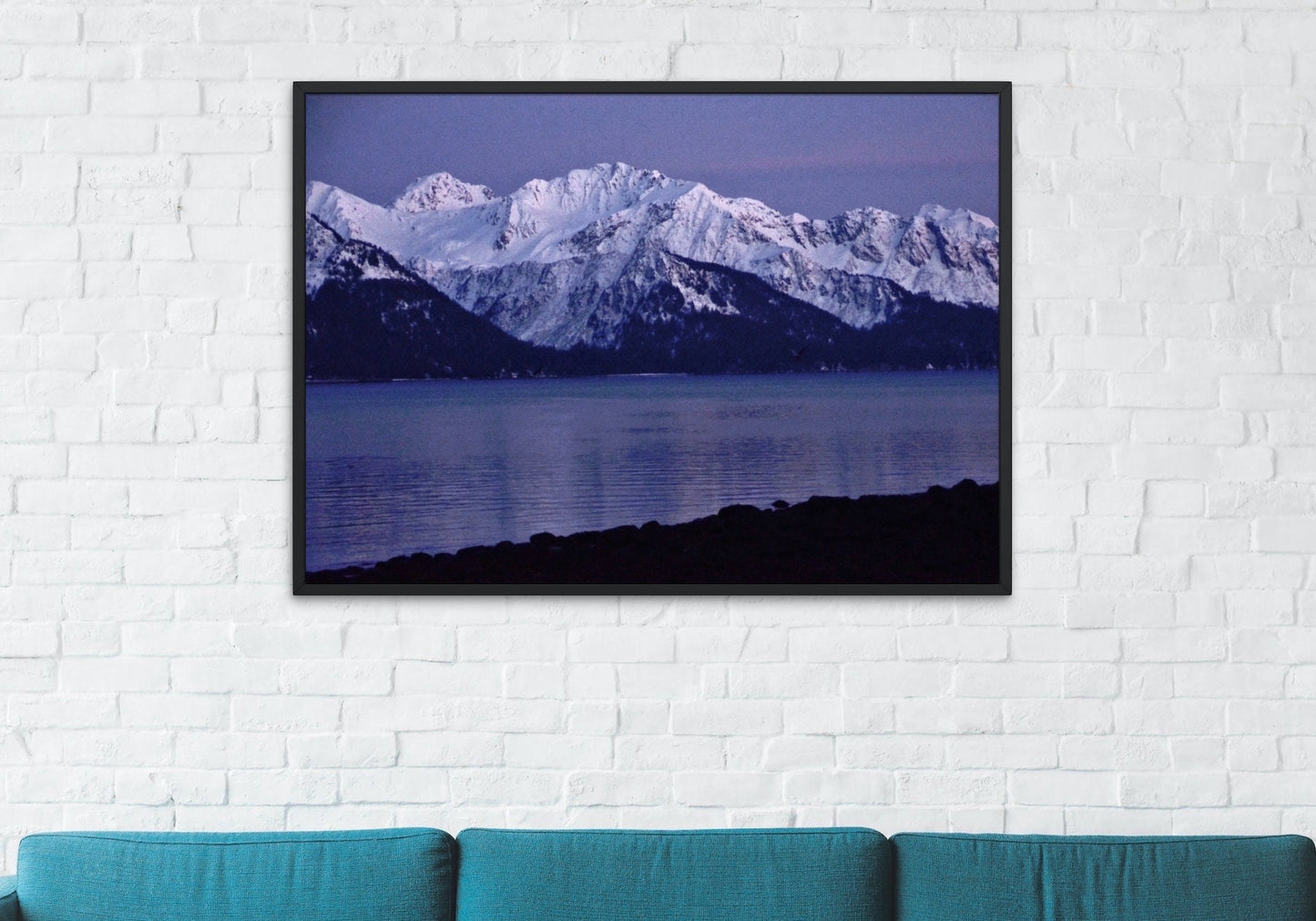 Alaskan Mountain Sunset