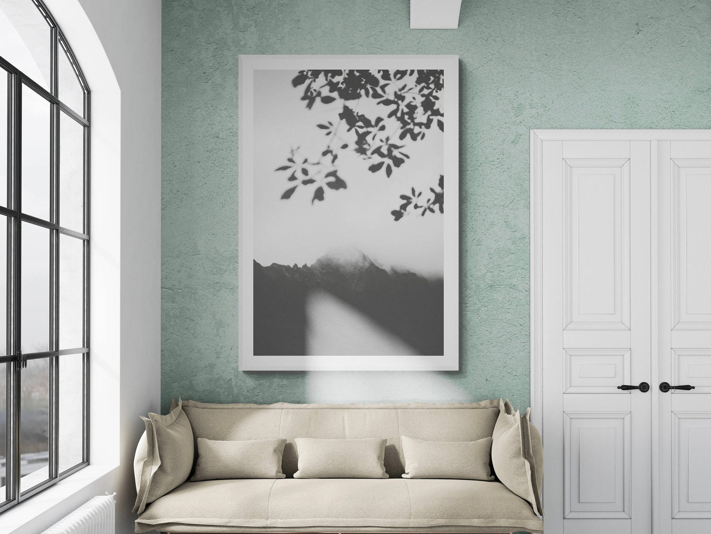 Foggy Oahu Mountains