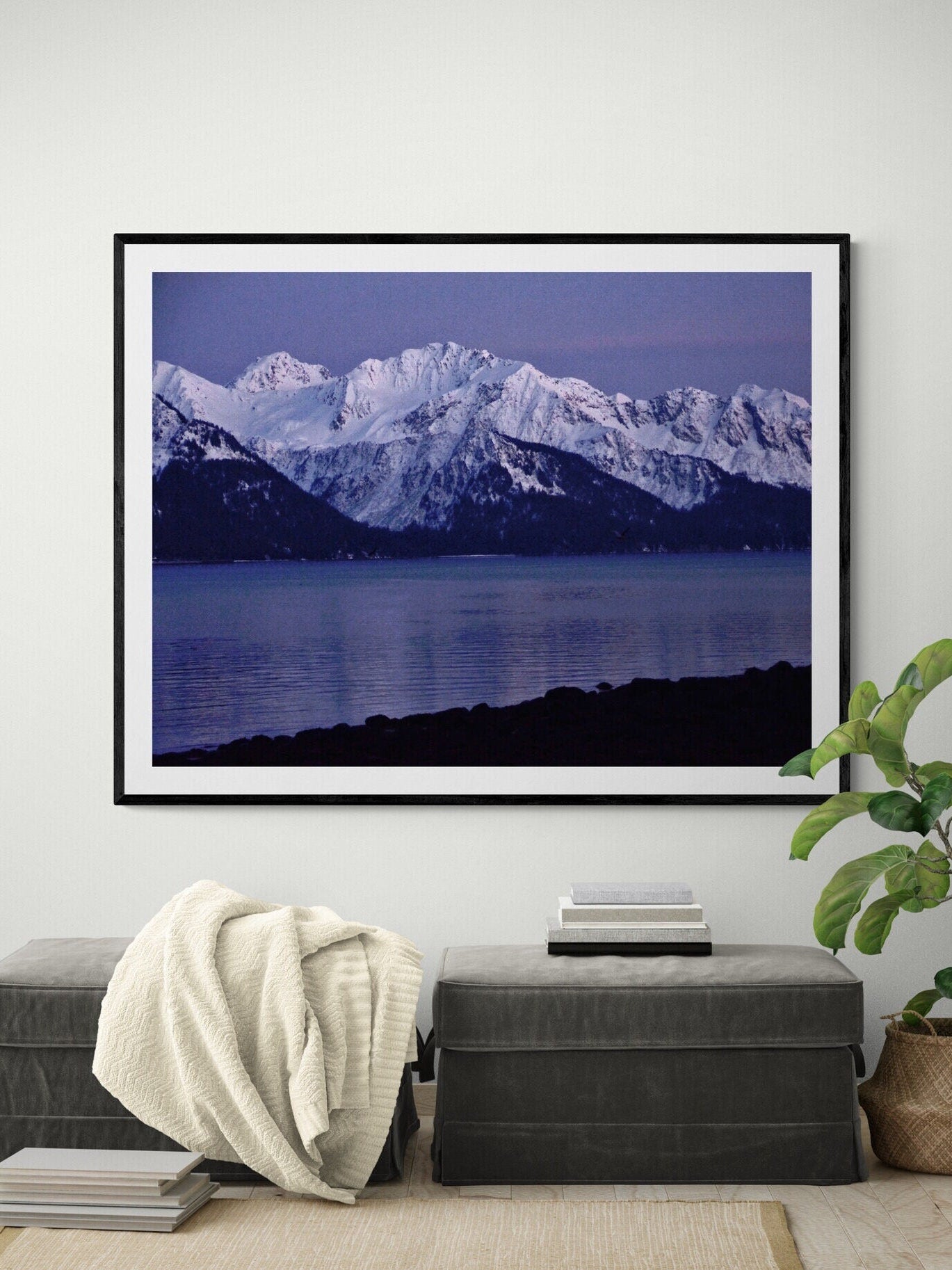 Alaskan Mountain Sunset