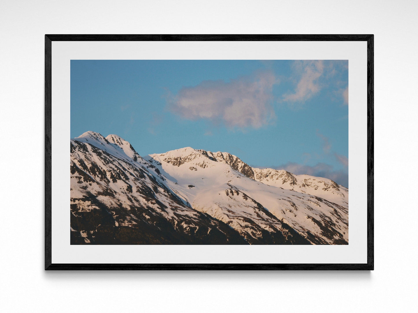 Alaskan Mountain Sun