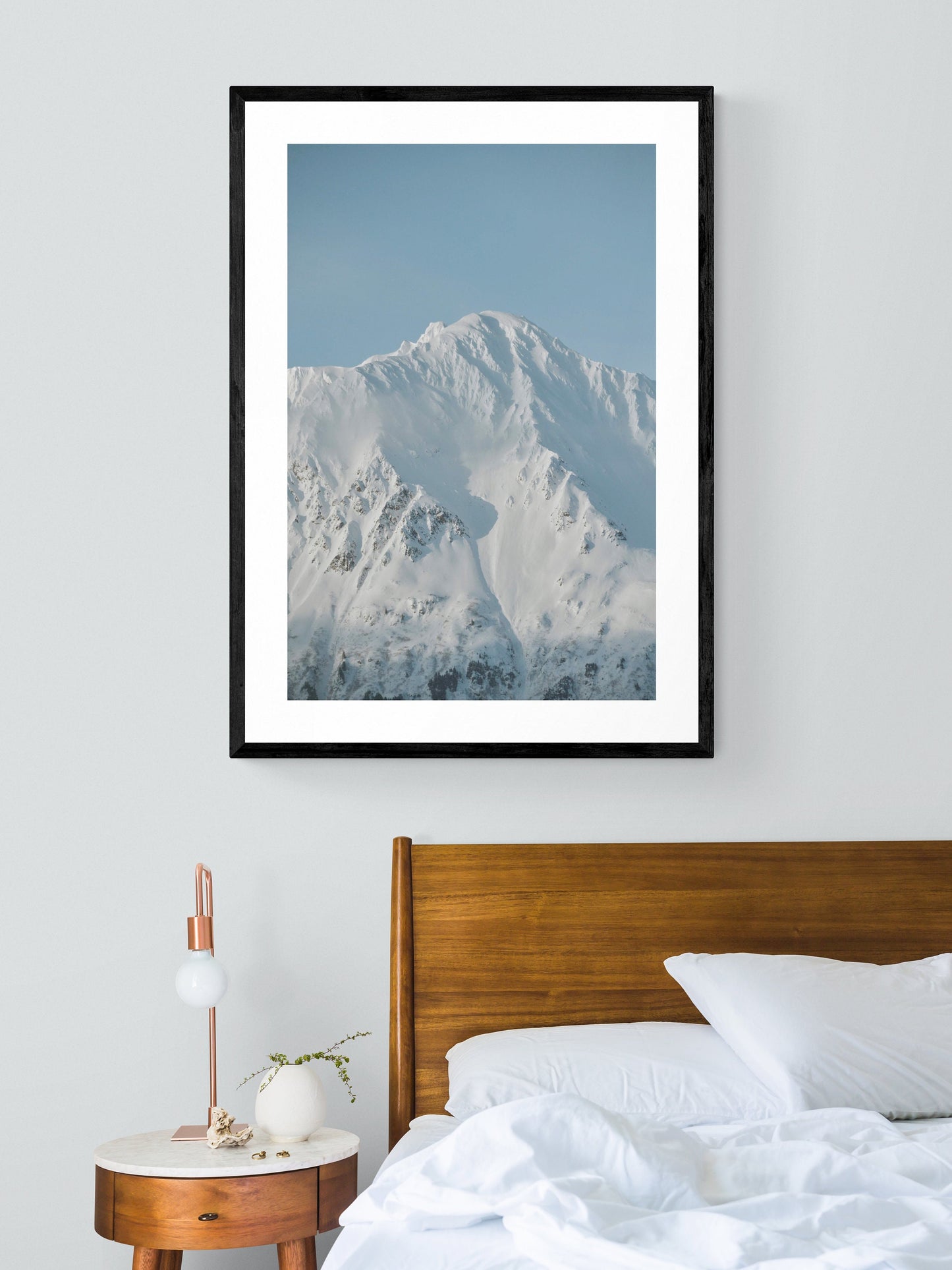 Snow Covered Mountains