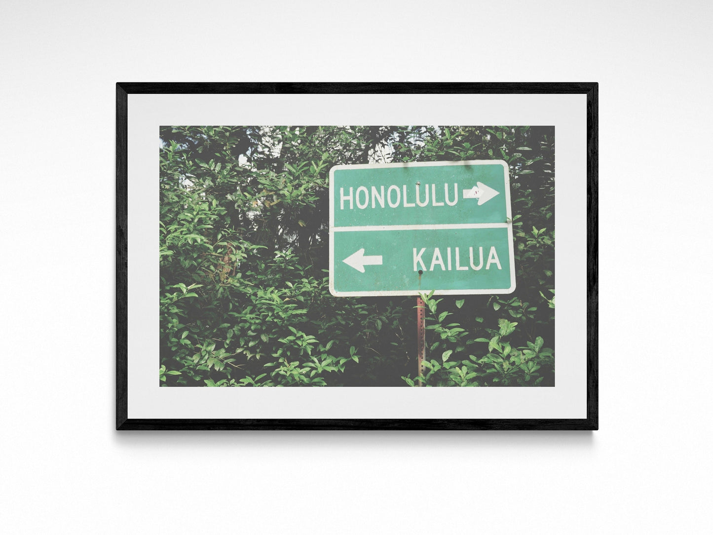 Vintage Honolulu Sign