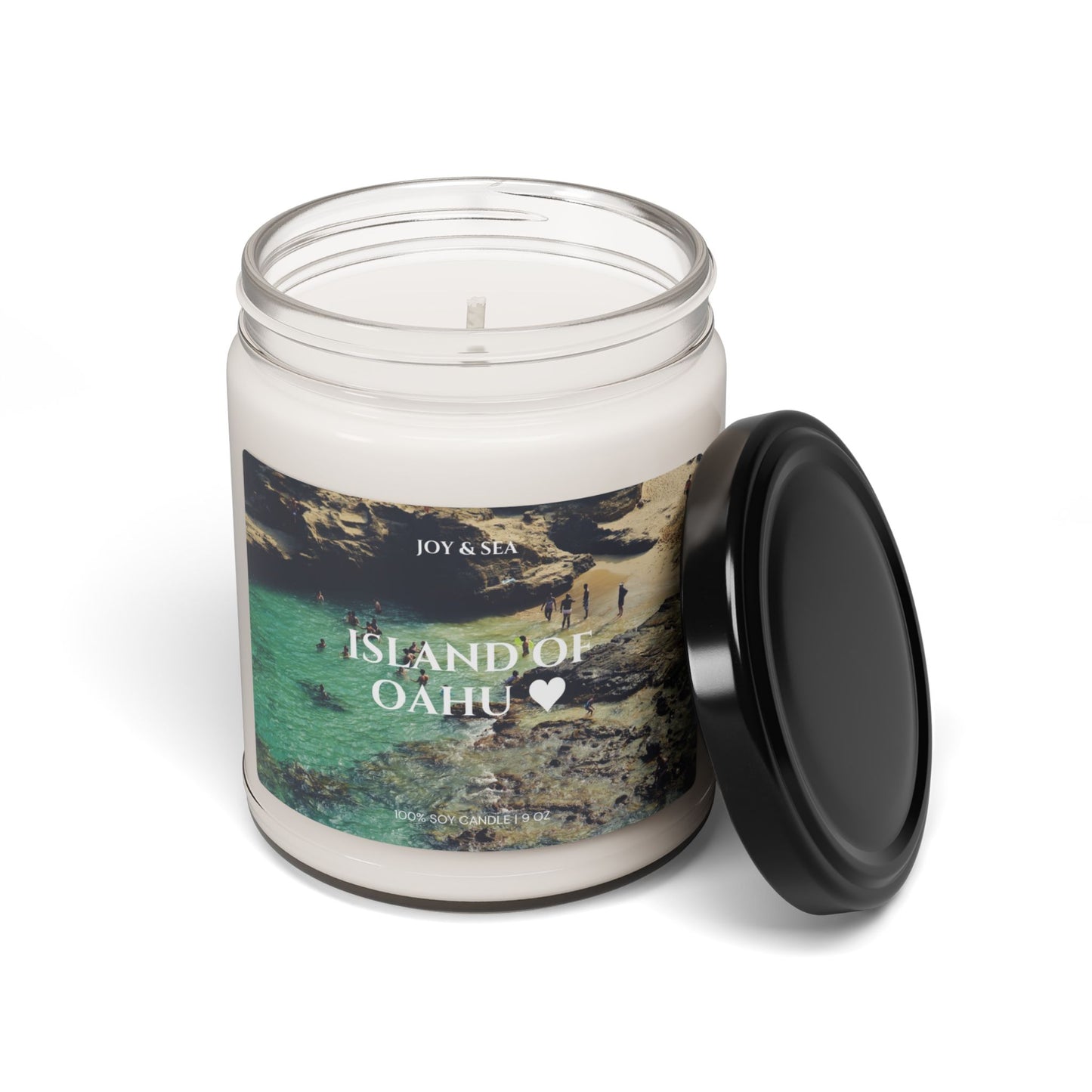 Calming Oahu Ocean Soy Candle