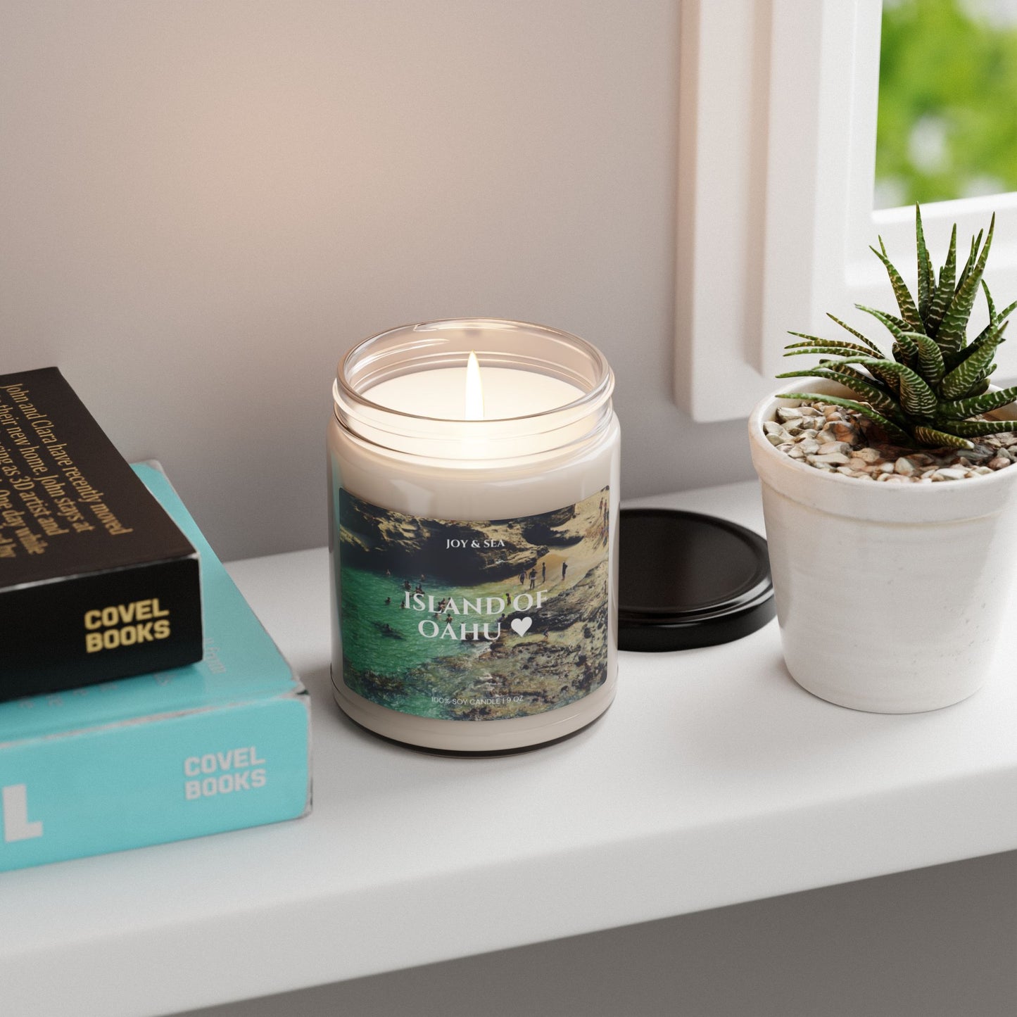 Calming Oahu Ocean Soy Candle