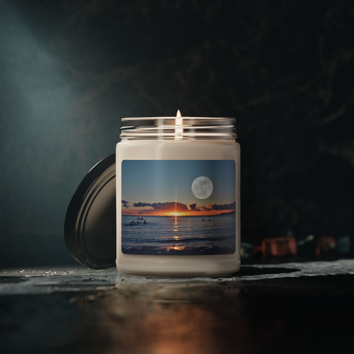 Full Moon Sunset Soy Candle