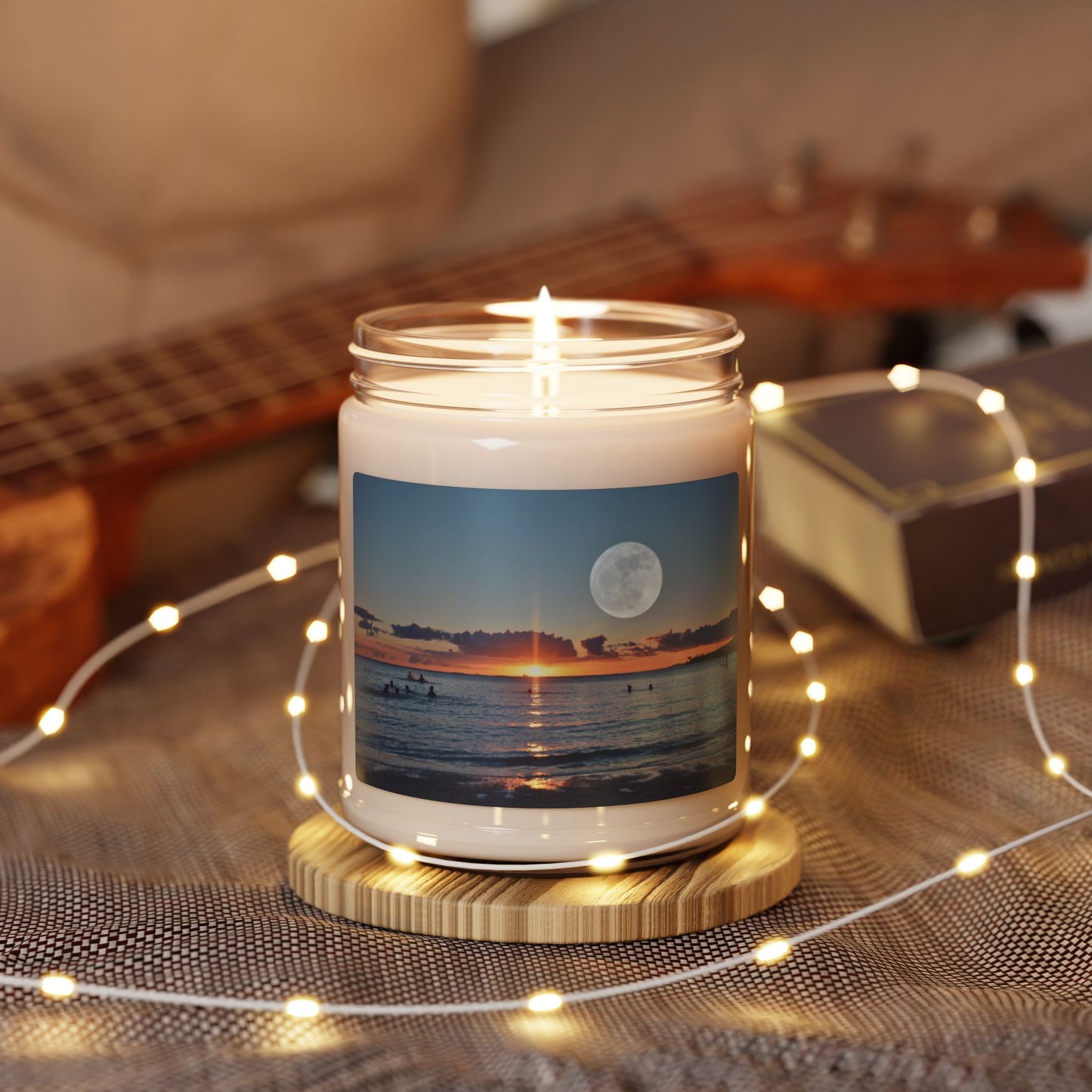 Full Moon Sunset Soy Candle