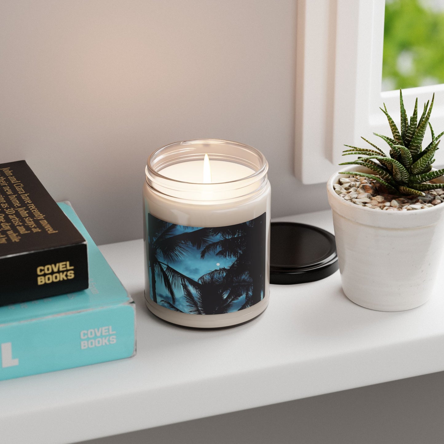 Palm Luna Soy Candle