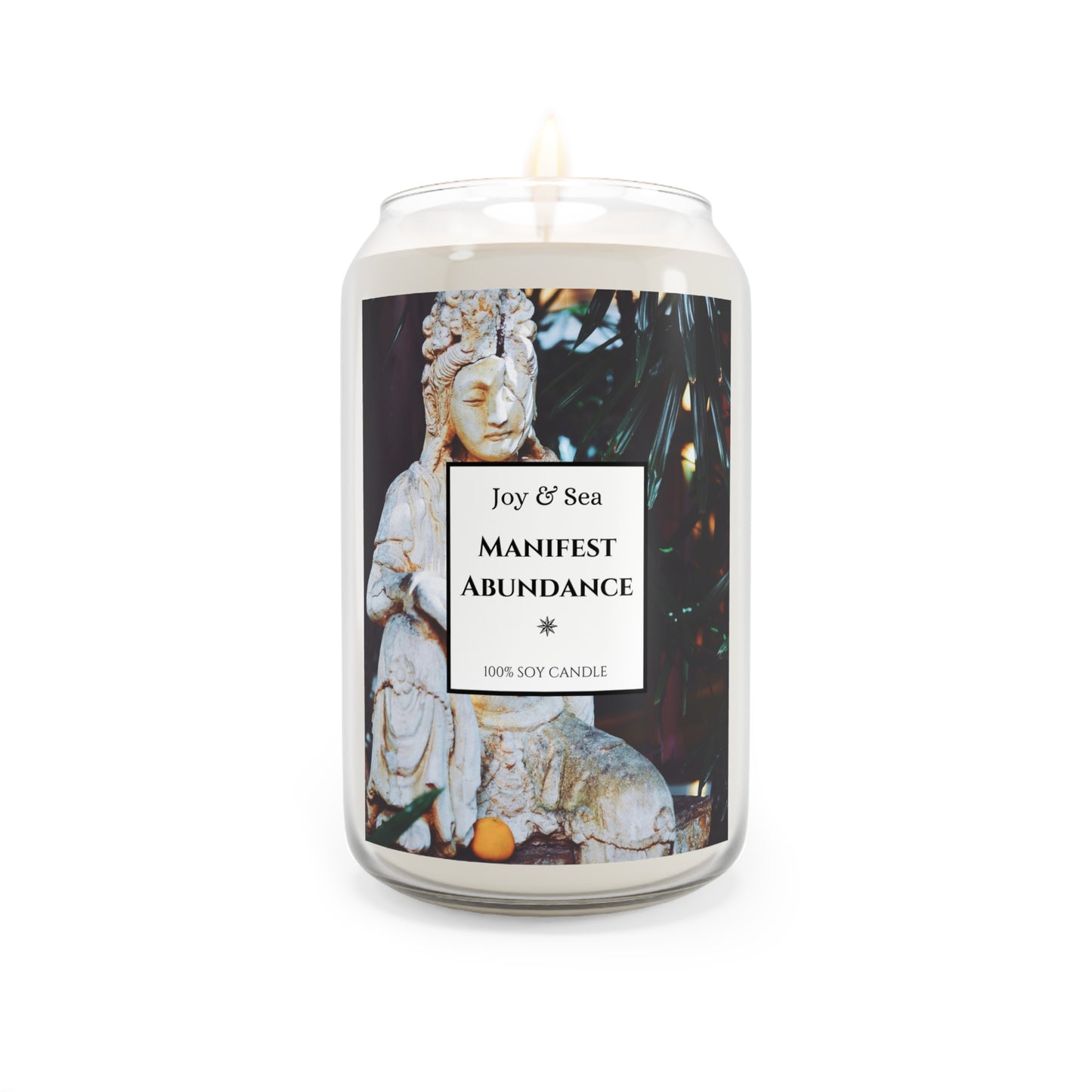 Manifest Abundance Large Soy Candle