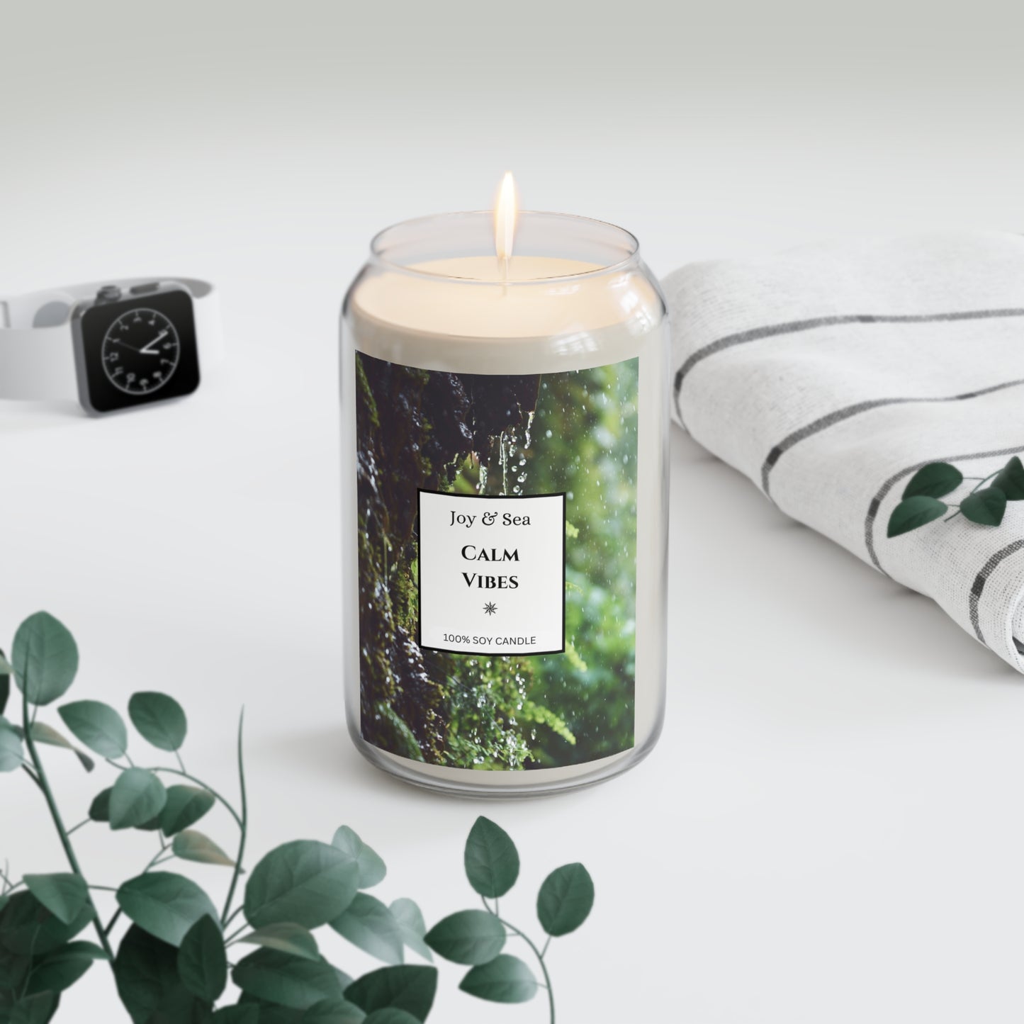 Calm Vibes Large Soy Candle