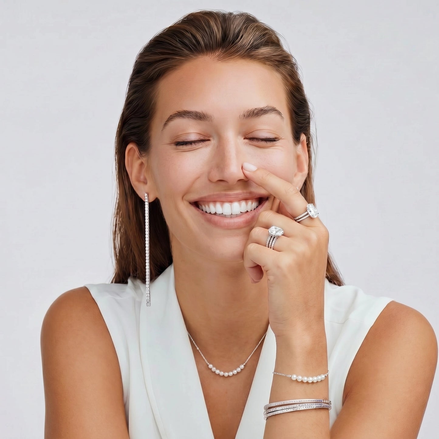 Pearl Drift Necklace