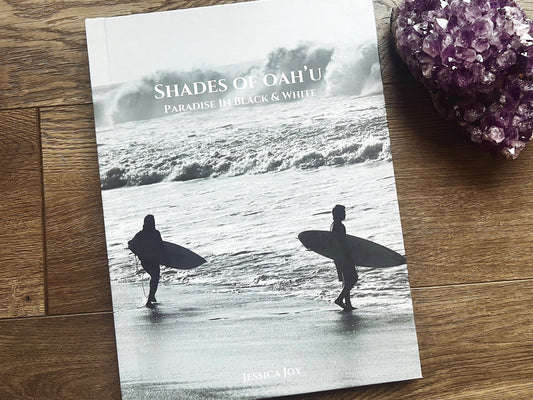 Shades Of Oahu: Paradise In Black & White | Coffee Table Photography Book By Jessica Joy