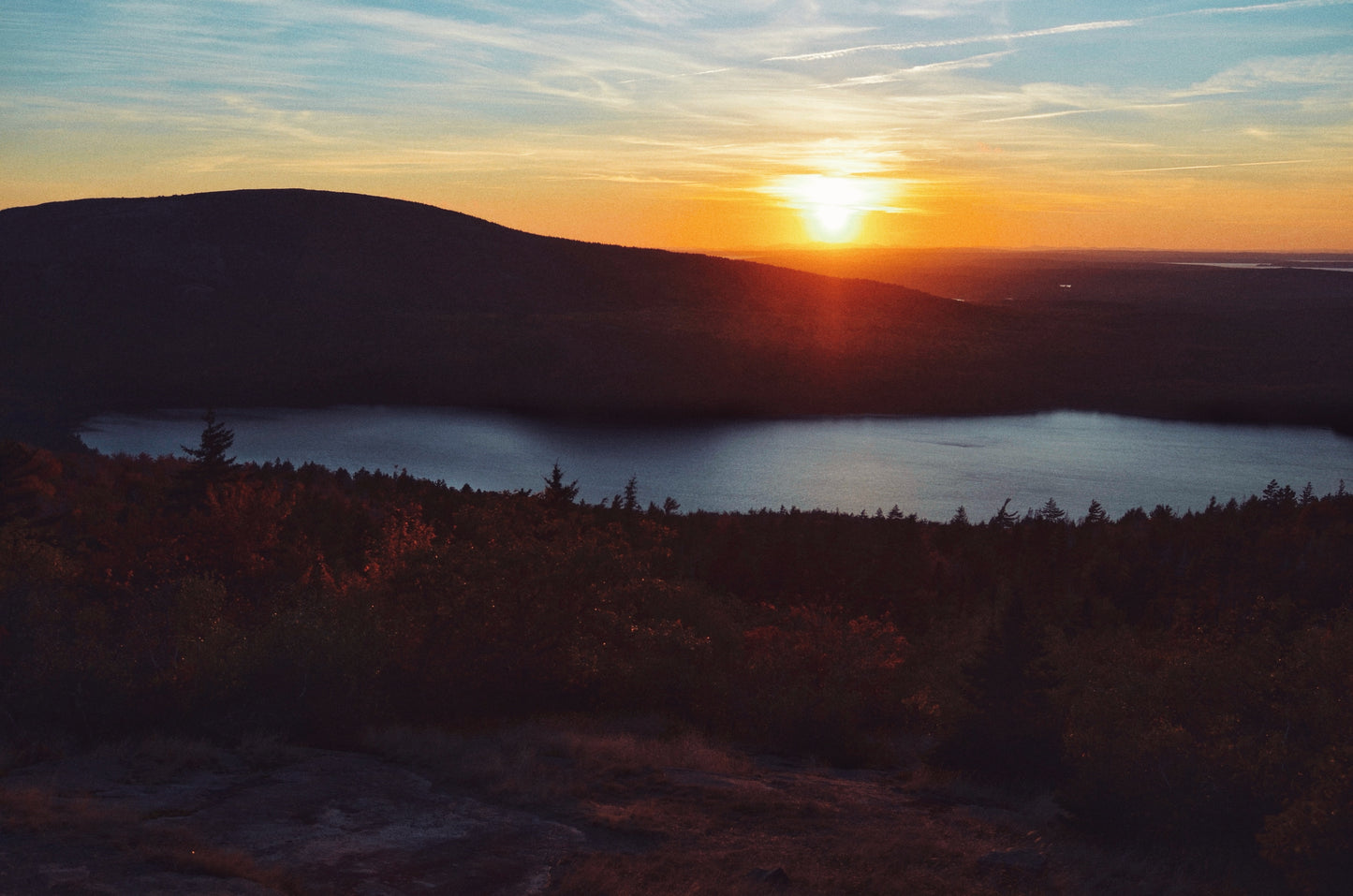 Acadia Sunset Glow