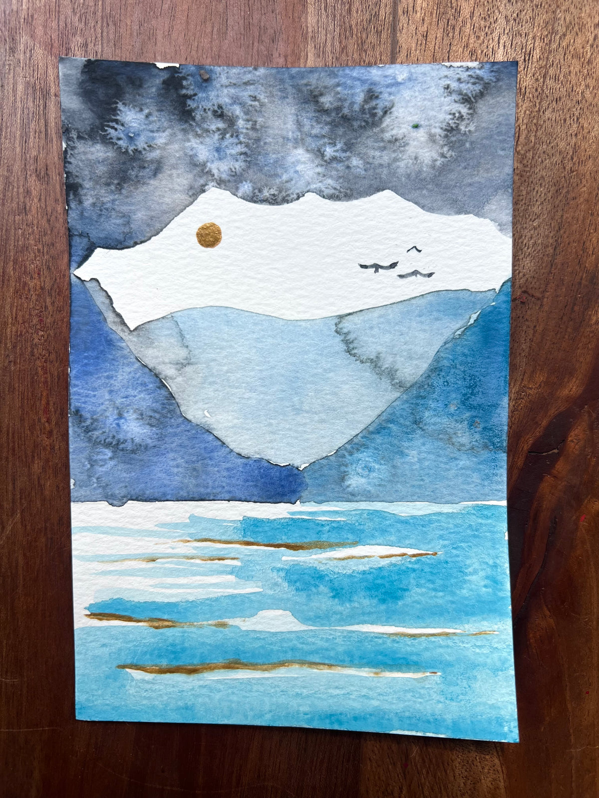 After the Storm Original Watercolor