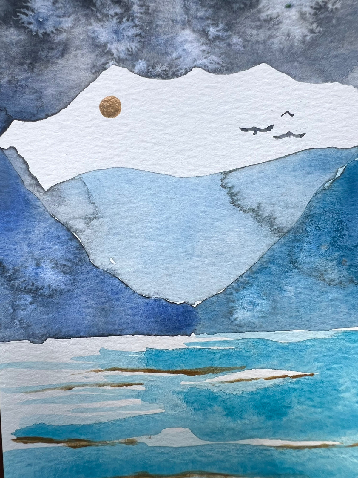 After the Storm Original Watercolor