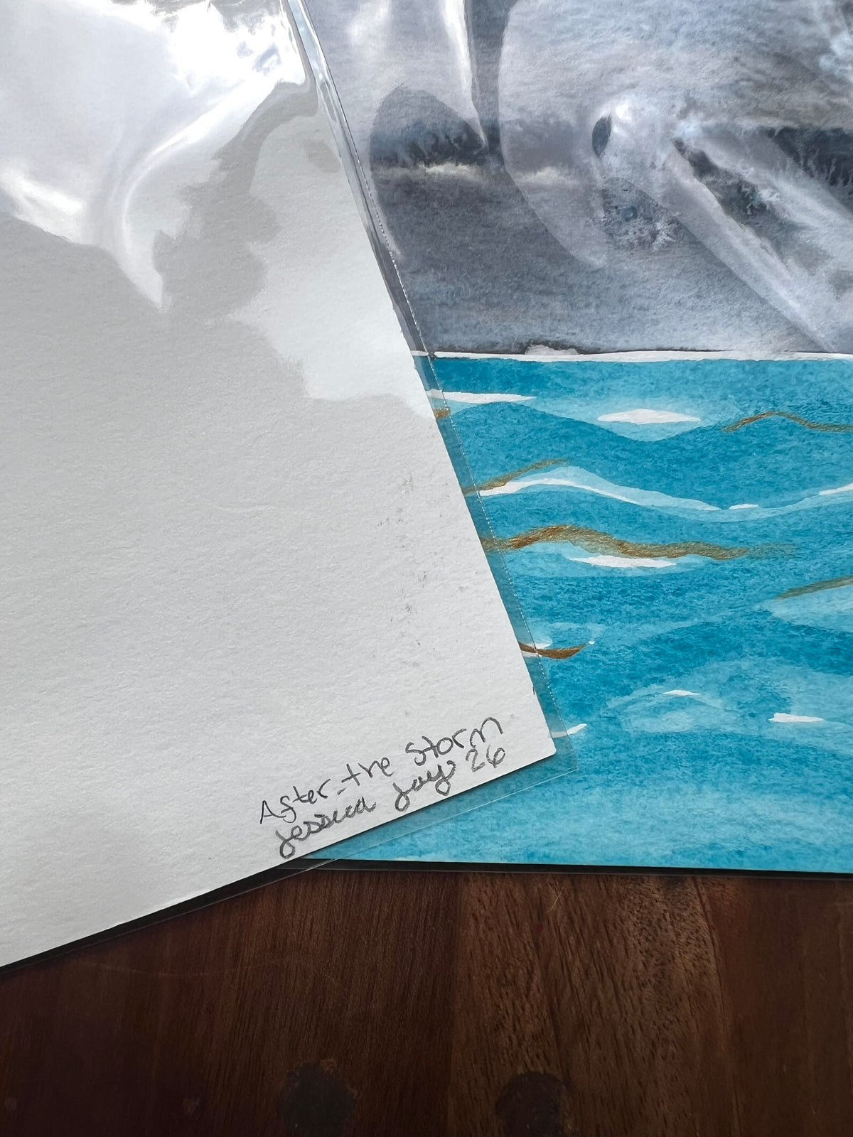 After the Storm Original Watercolor
