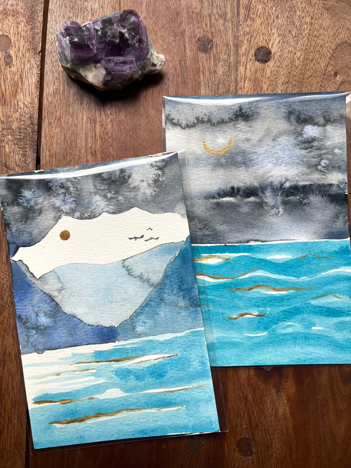 After the Storm Original Watercolor