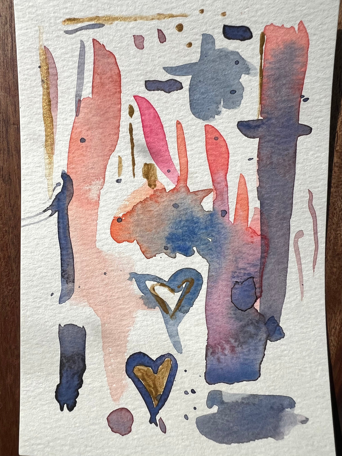 Art in Motion No. 1 & 2 Original Watercolor