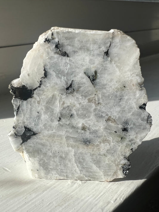 Rainbow Moonstone Slab Specimen