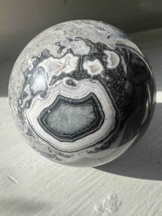 Picasso Stone Sphere Specimen