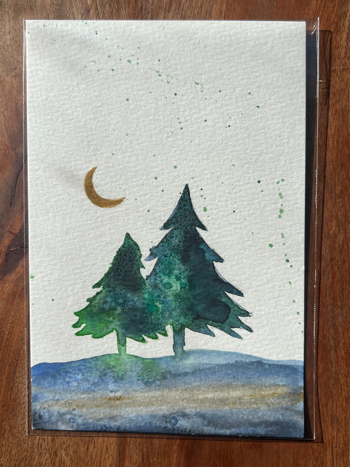 Dreams at Dusk Original Watercolor