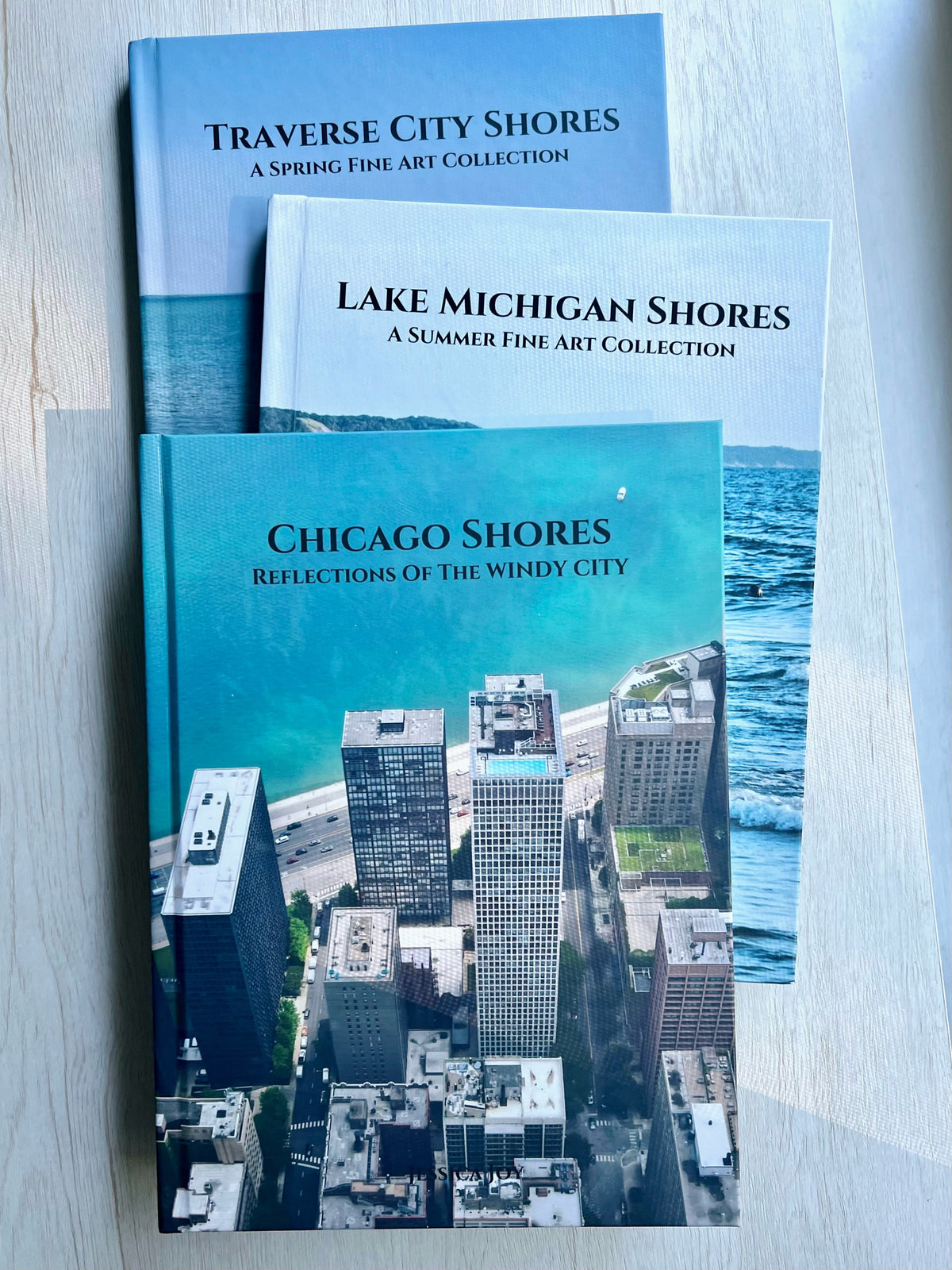 Joy & Sea Lake Michigan Collection | 3 Luxury Fine Art Photography Coffee Table Books