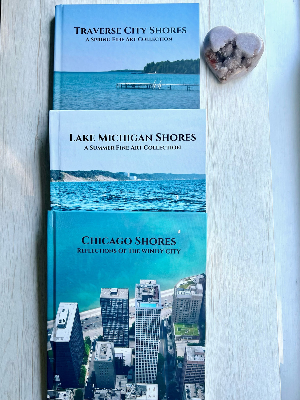 Joy & Sea Lake Michigan Collection | 3 Luxury Fine Art Photography Coffee Table Books