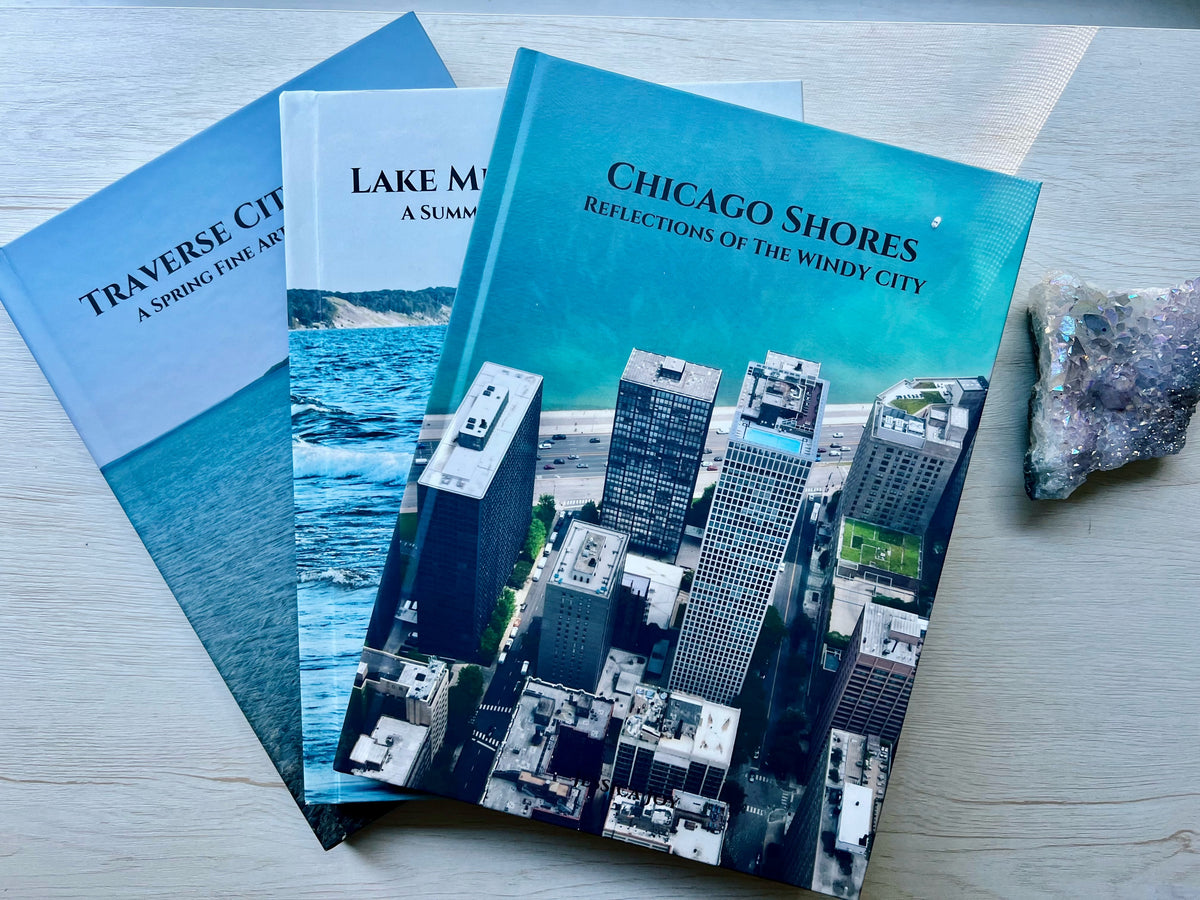 Joy & Sea Lake Michigan Collection | 3 Luxury Fine Art Photography Coffee Table Books