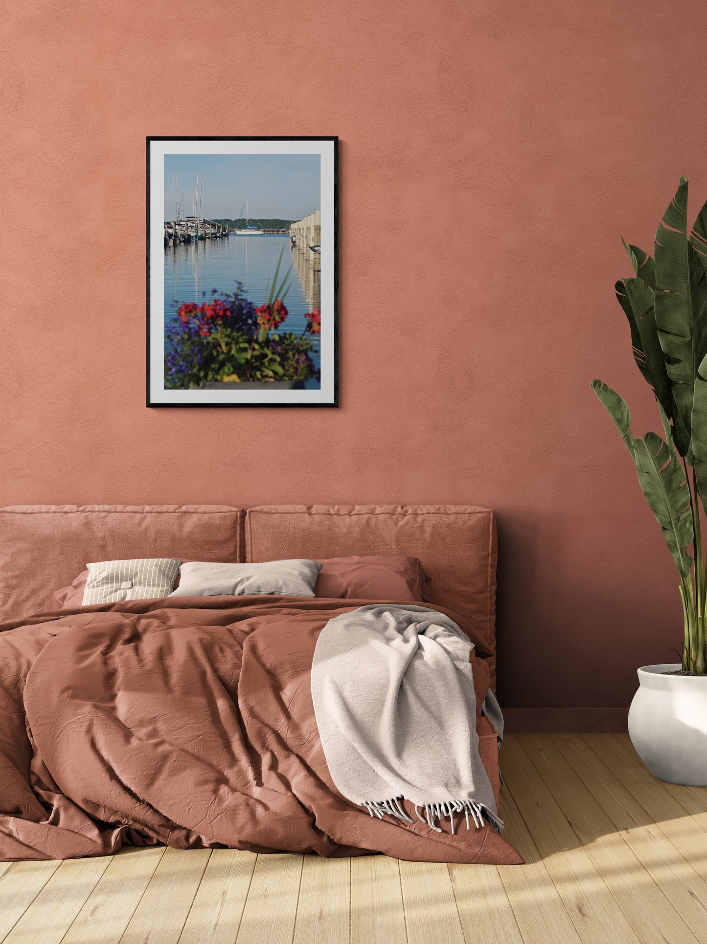 Harbor In Bloom