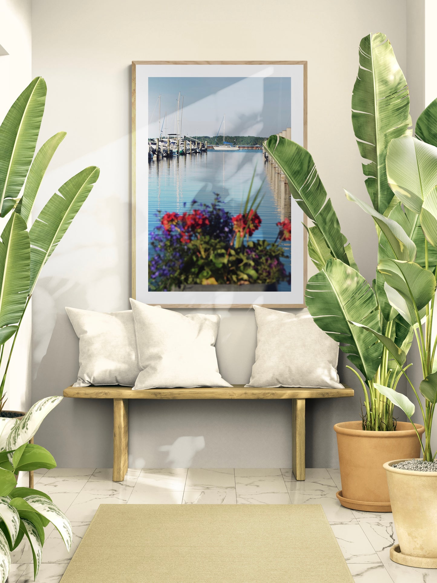 Harbor In Bloom