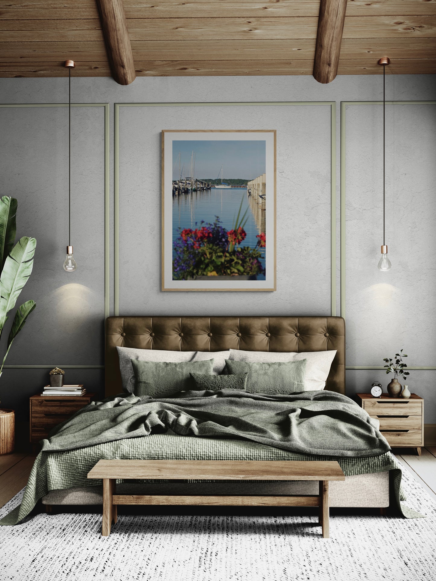 Harbor In Bloom