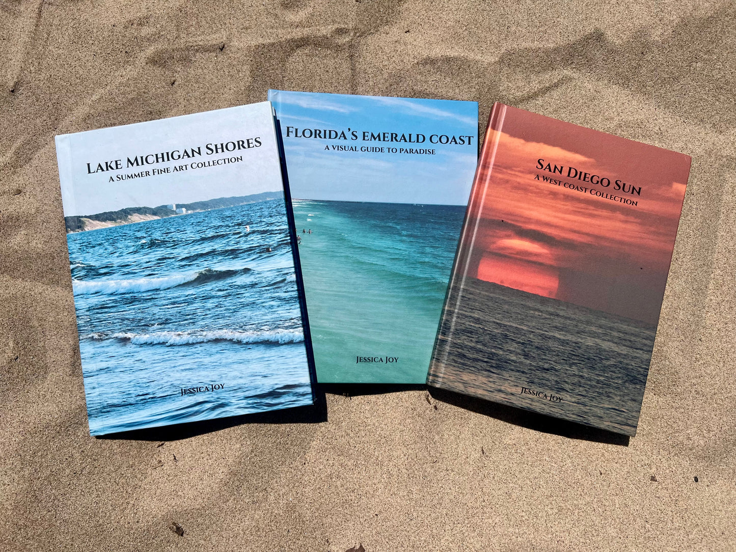 Joy & Sea Shore Collection | 3 Luxury Fine Art Photography Coffee Table Books