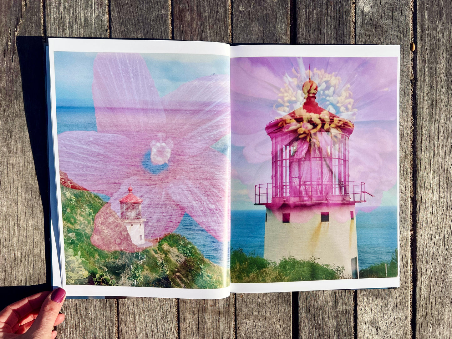 Lighthouse Garden: A Double Exposure Collection