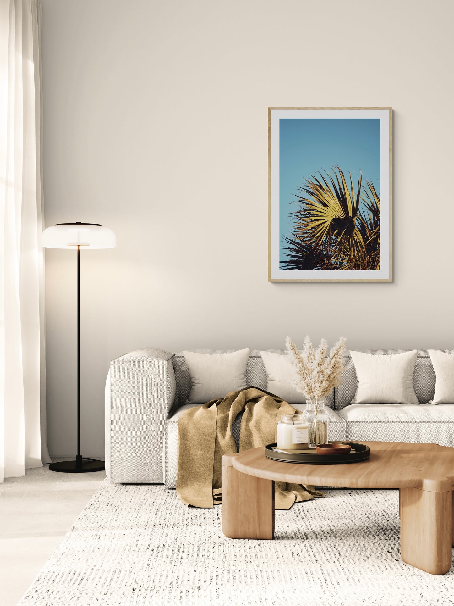 Tropical Palm Leaves