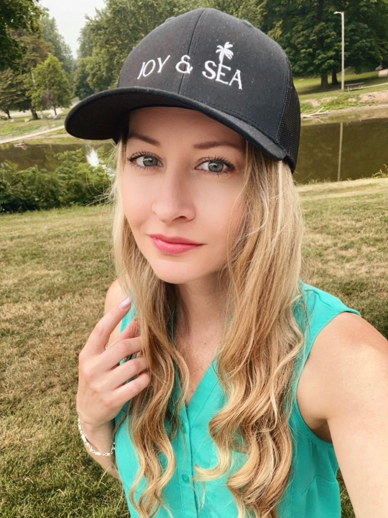 Joy & Sea Logo Trucker Hat