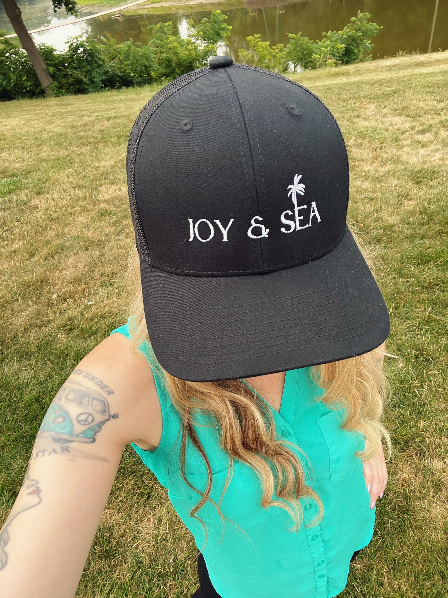 Joy & Sea Logo Trucker Hat