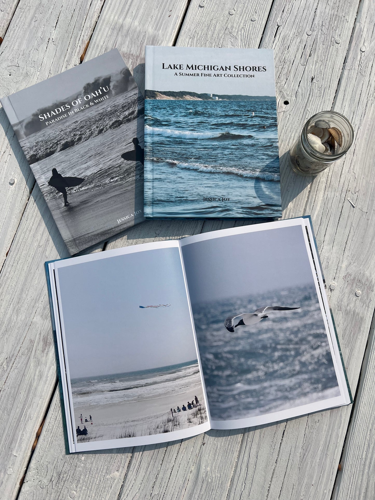 Joy & Sea Shore Collection | 3 Luxury Fine Art Photography Coffee Table Books