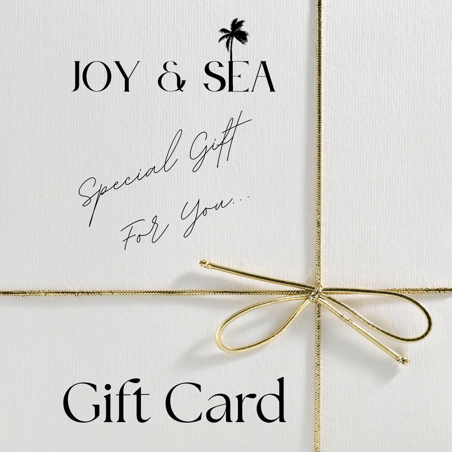 Joy & Sea Gift Card
