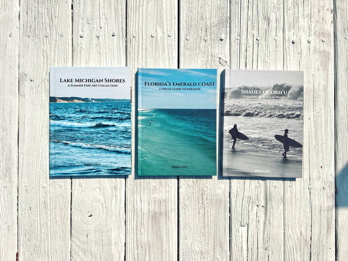 Joy & Sea Shore Collection | 3 Luxury Fine Art Photography Coffee Table Books