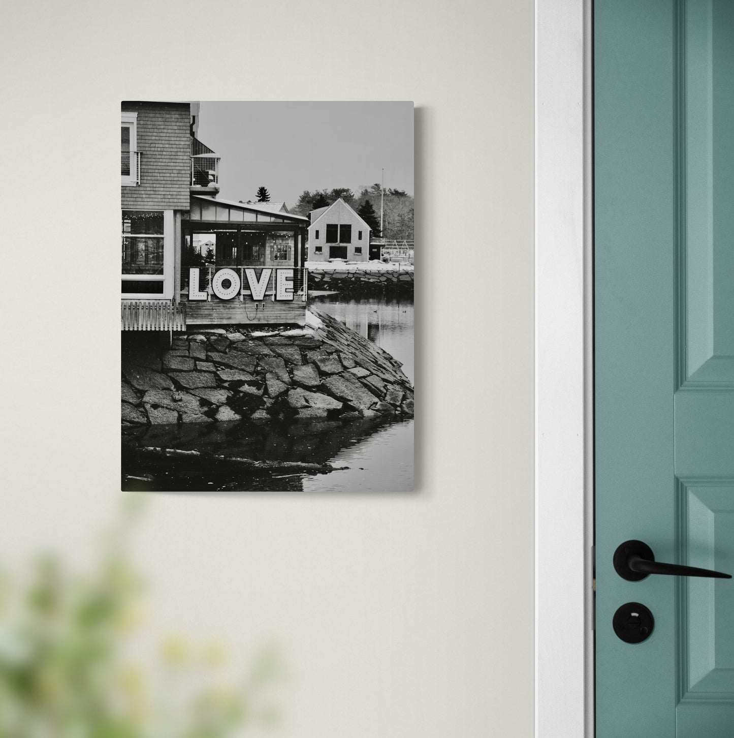 Love Kennebunkport Maine Canvas Print