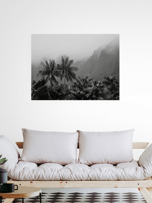 Tropical Vintage Palms Canvas Print