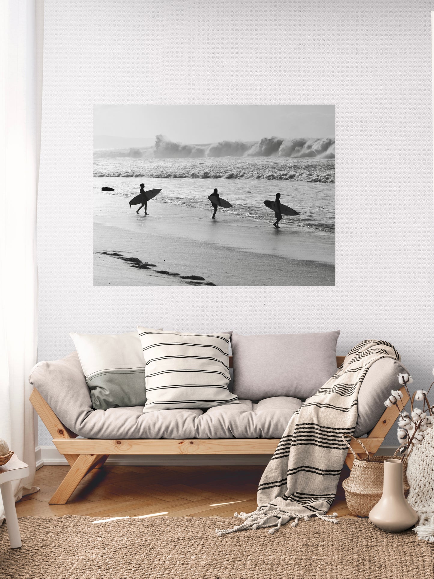 Pipeline Surf Canvas Print