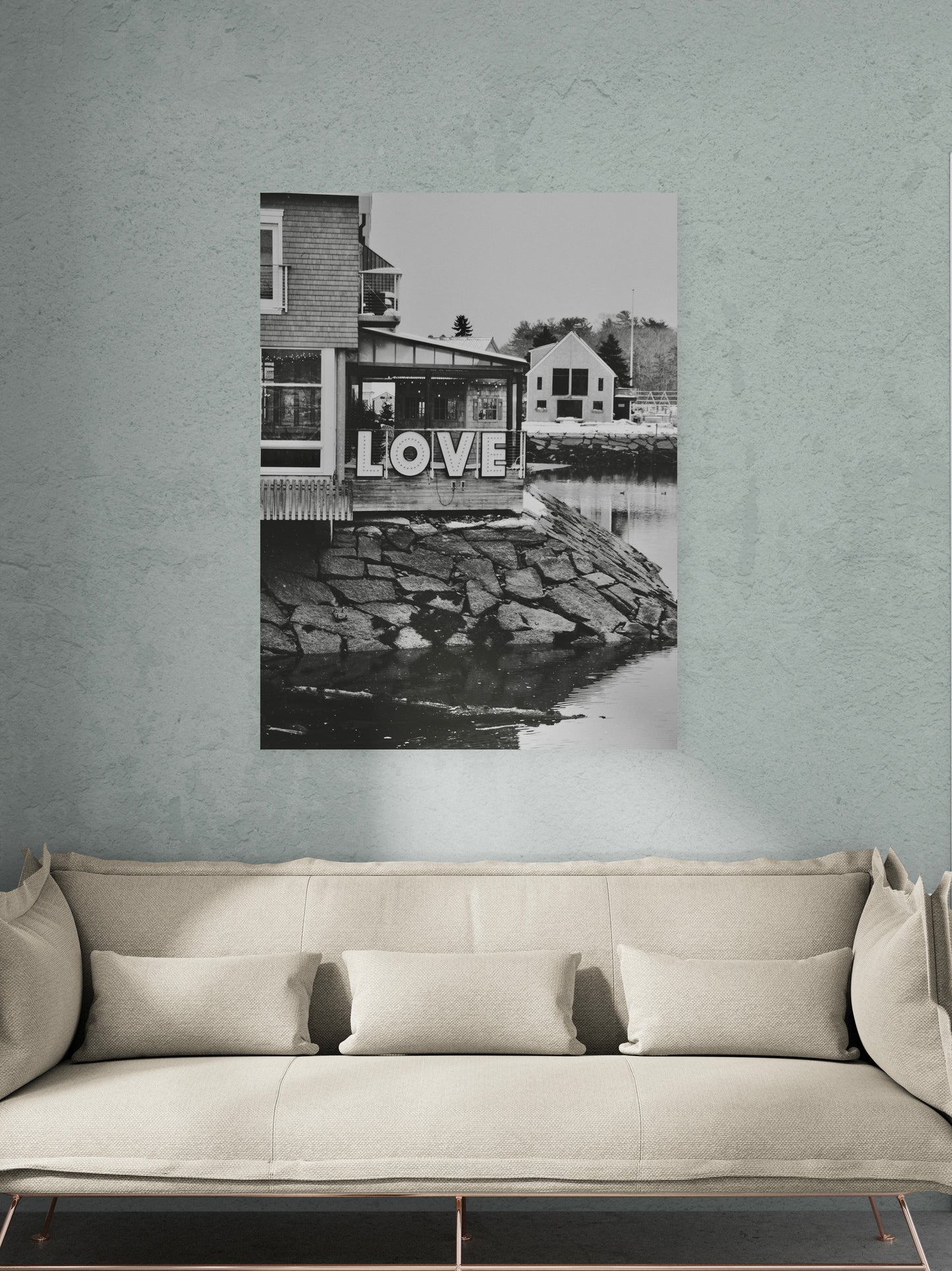 Love Kennebunkport Maine Canvas Print