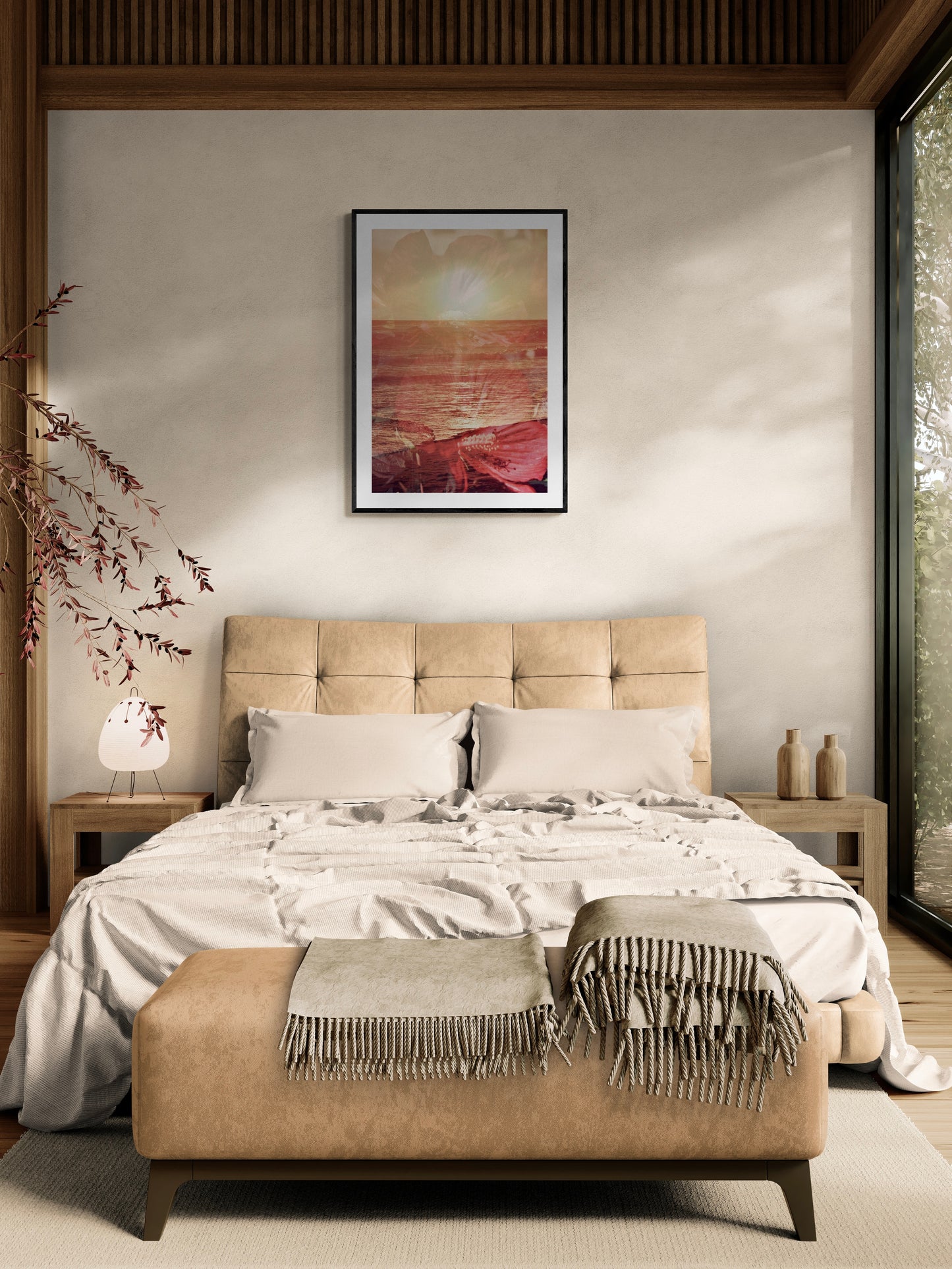 Orange Sunset In Bloom